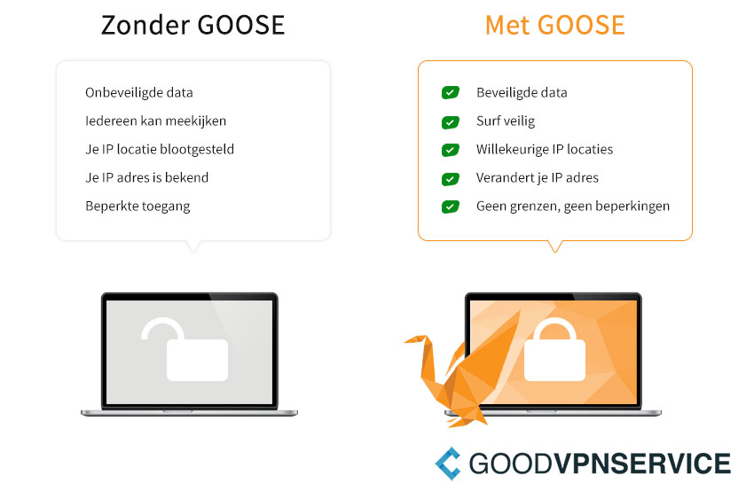 Voordelen van GOOSE VPN